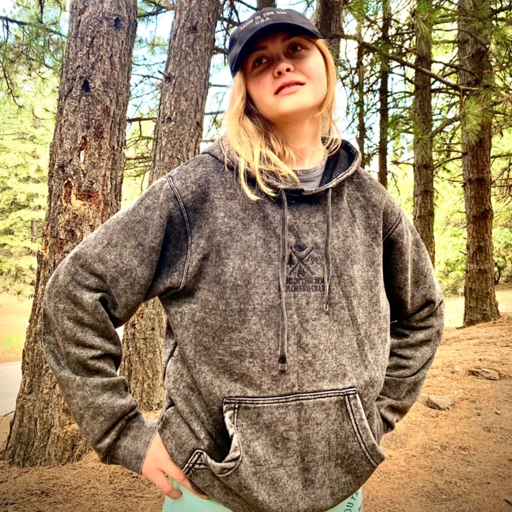 Mineral Wash Explorers Club Hoodie